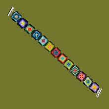 Load image into Gallery viewer, Granny Square Bracelet (7.5")