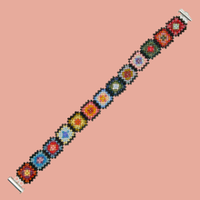 Load image into Gallery viewer, Granny Square Bracelet (7.5")