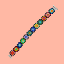 Load image into Gallery viewer, Granny Square Bracelet (7")
