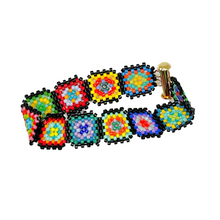 Load image into Gallery viewer, Granny Square Bracelet (6.5&quot;)

