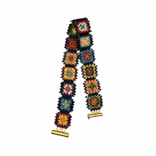 Load image into Gallery viewer, Granny Square Bracelet (8&quot;)
