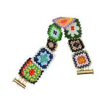 Load image into Gallery viewer, Granny Square Bracelet (7&quot;)
