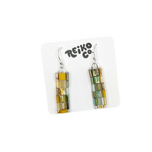 Load image into Gallery viewer, Lemongrass Tower Earrings
