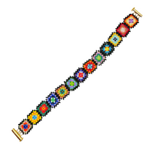 Load image into Gallery viewer, Granny Square Bracelet (7.5&quot;)
