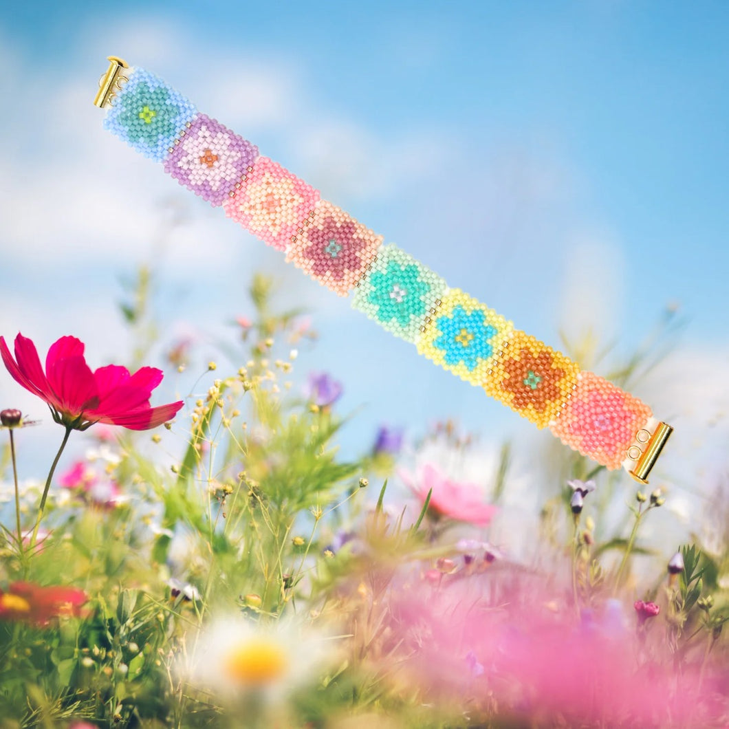 Spring Florals Bracelet (6.5