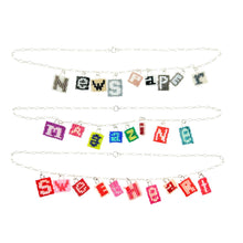 Load image into Gallery viewer, *Make Your Own* Ransom Note Choker
