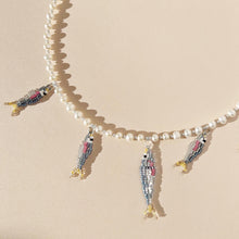 Load image into Gallery viewer, Pearly Girl Sardine Necklace

